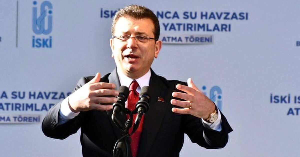 İmamoğlu: İstanbul, su kaynağı açısından ciddi problemle karşı karşıya kalabilir