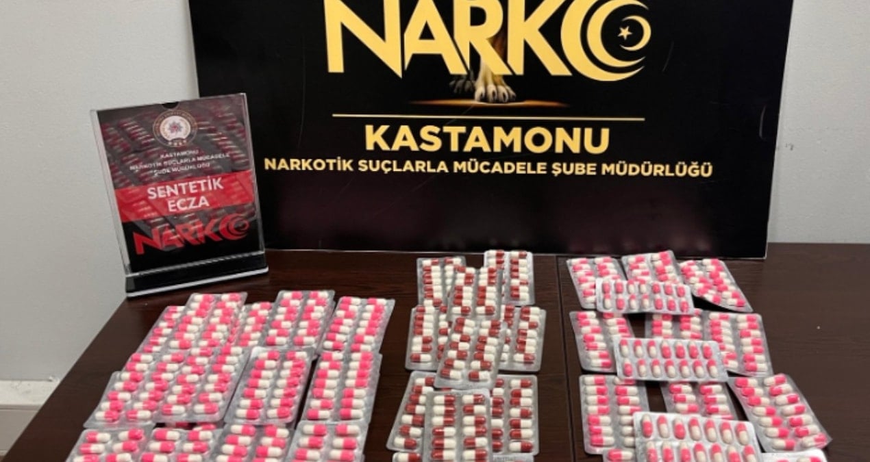 Kastamonu’da zehir tacirlerine suçüstü