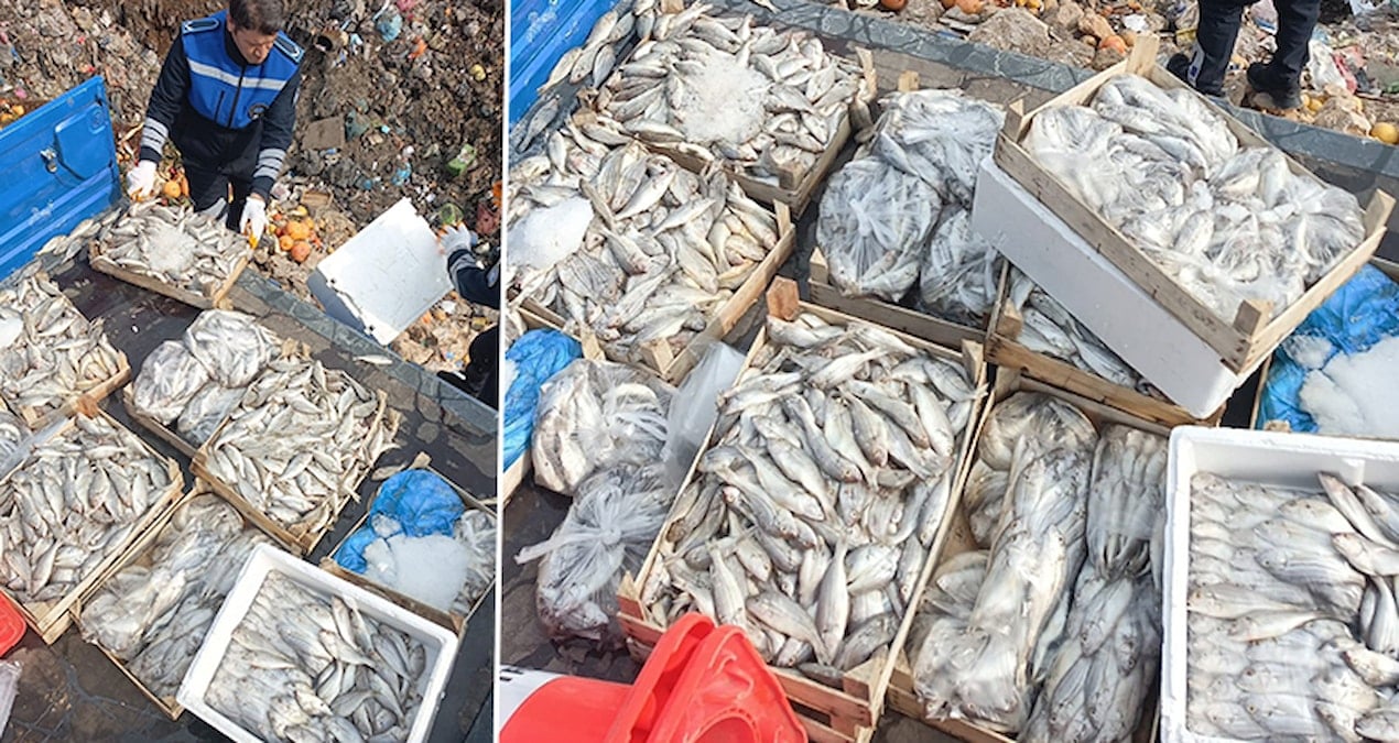 Vatandaşa yedireceklerdi: Kasa kasa imha edildi!