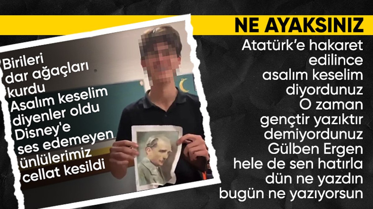 Gülben Ergen, Saraçhane’de Cumhurbaşkanı Erdoğan ve annesine küfredenleri savundu