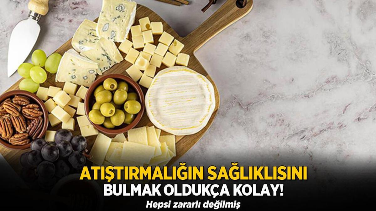 Atıştırmalığın sağlıklısını bulmak kolay! Hepsi zararlı değilmiş