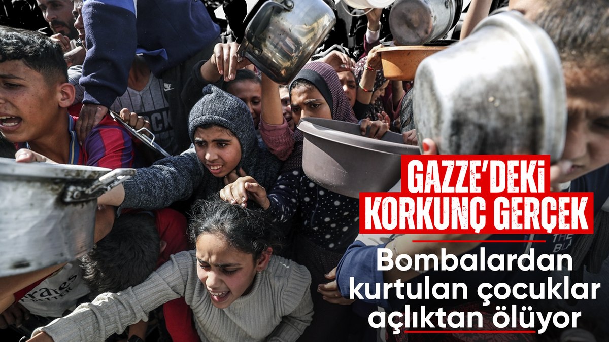 Gazze’de Filistinlilere yemek dağıtıldı