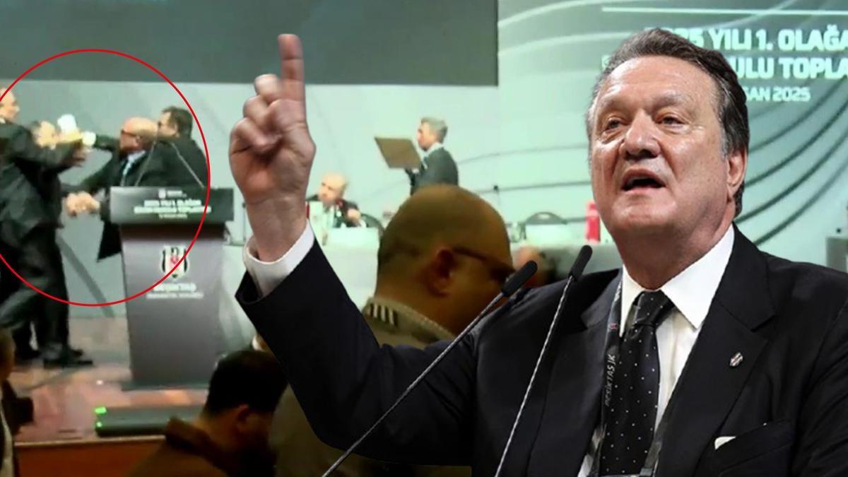 SON DAKİKA | Beşiktaş eski başkanı Hasan Arat’a yumruklu saldırı